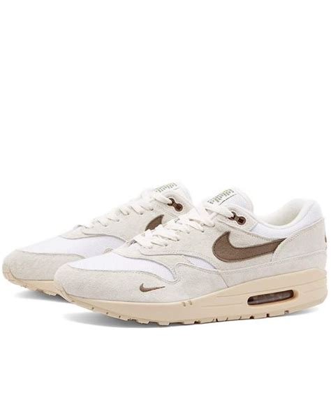 Mens White Air Max 1 Shoes (9) 